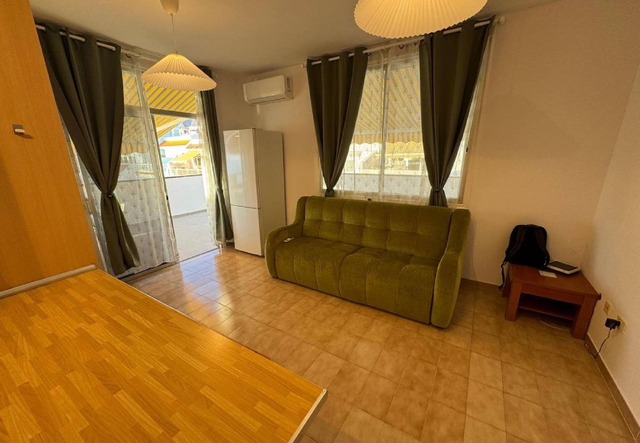 Apartamento en Santiago del Teide - Casa Flower con grande terraza