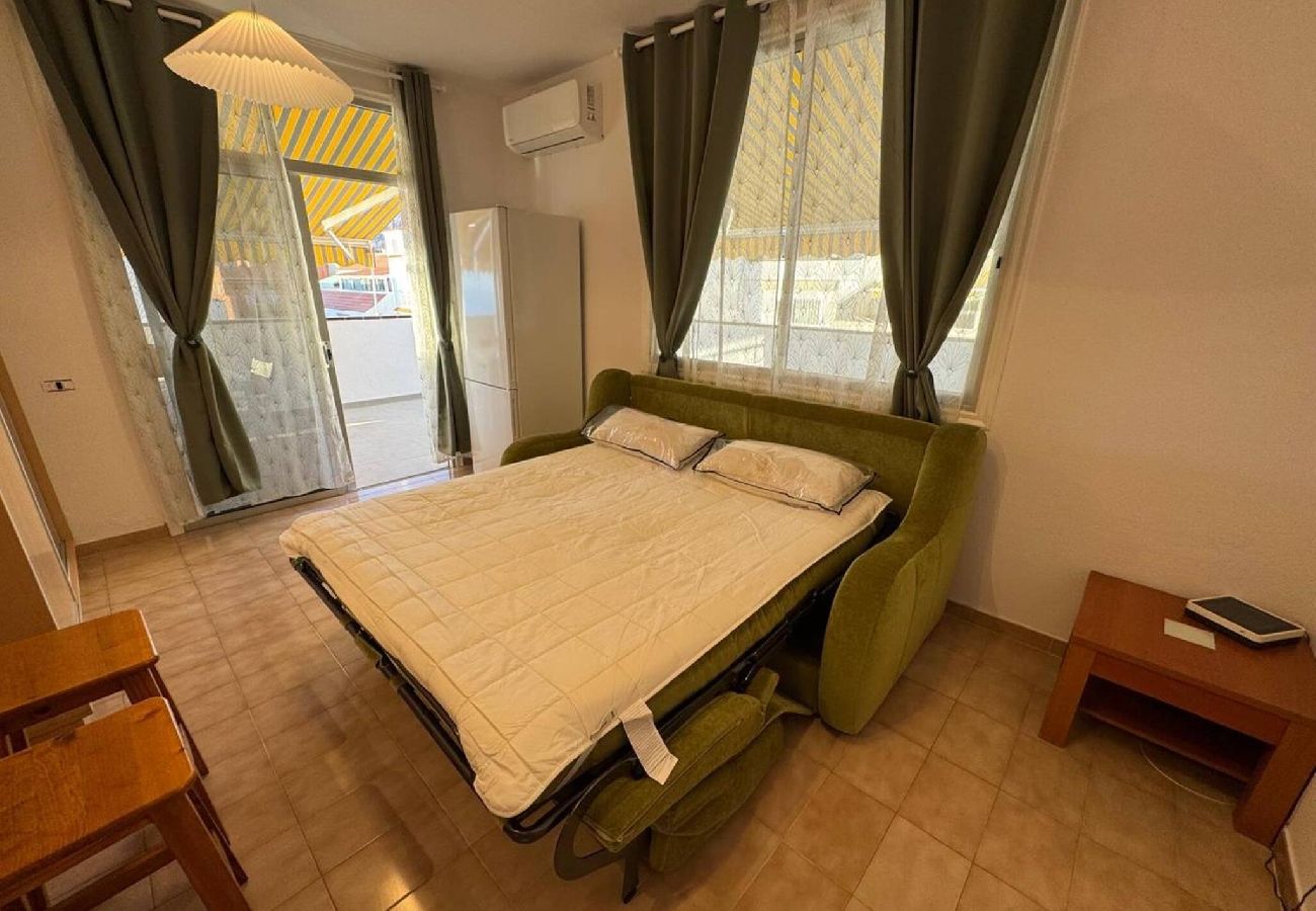 Apartamento en Santiago del Teide - Casa Flower con grande terraza