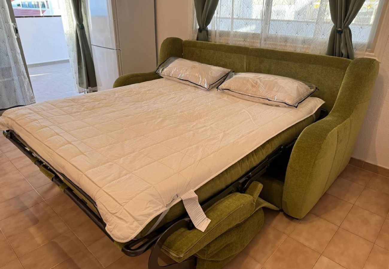 Apartamento en Santiago del Teide - Casa Flower con grande terraza