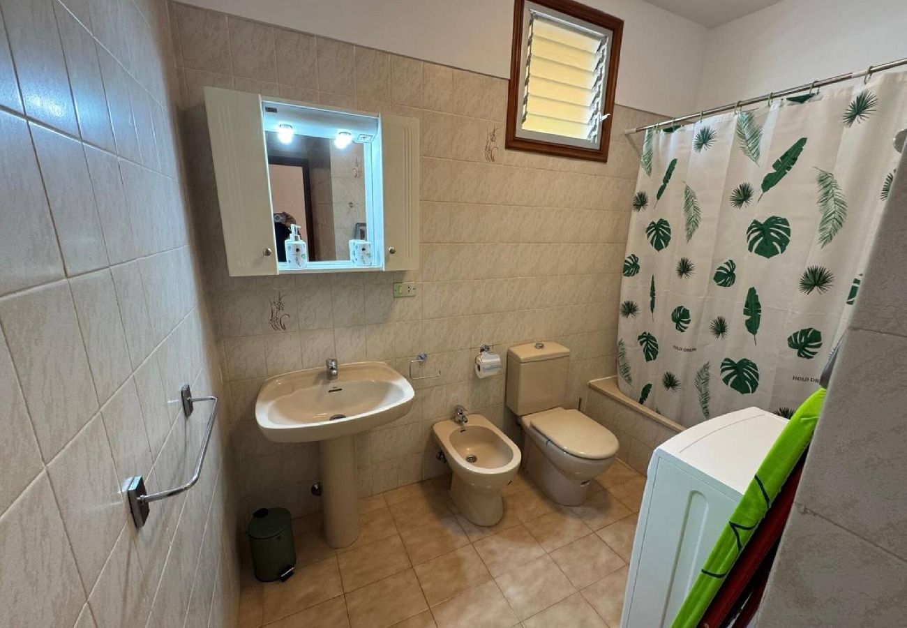 Apartamento en Santiago del Teide - Casa Flower con grande terraza