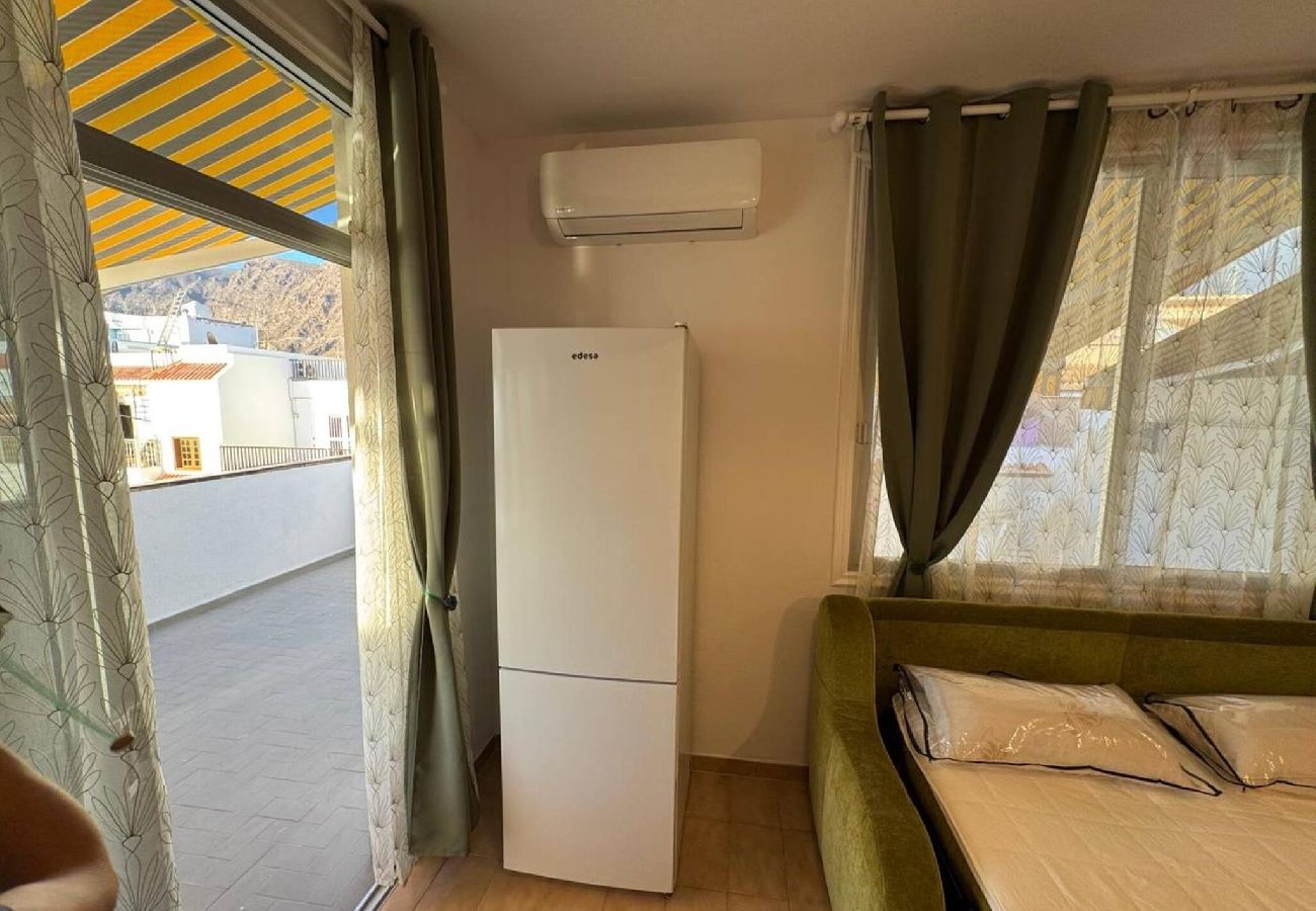 Apartamento en Santiago del Teide - Casa Flower con grande terraza