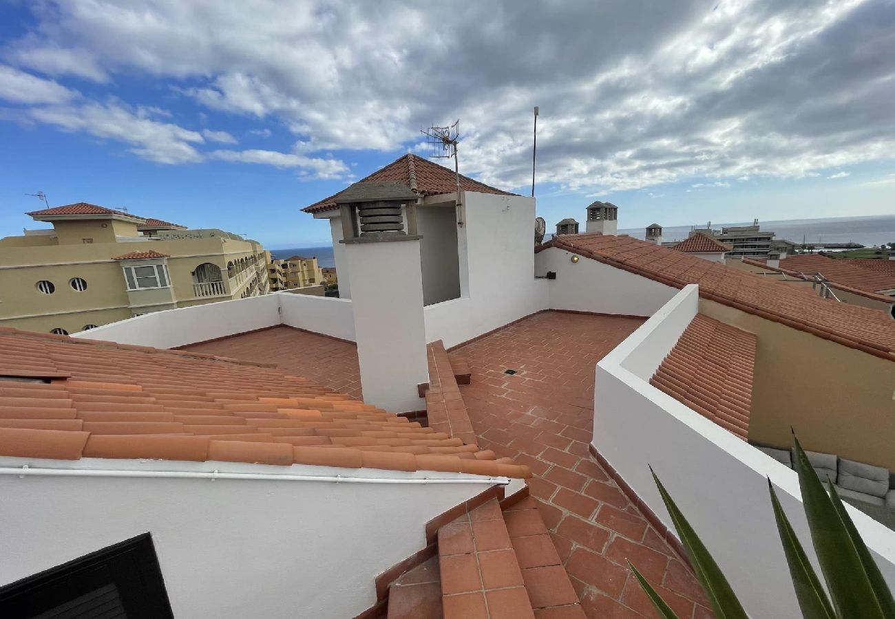 Apartamento en San Miguel de Abona - Oasis Attico estudio con terraza y piscina 